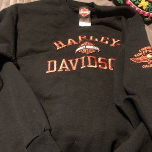 Harley Davidson crew neck sweatshirt